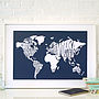Booze Of The World Print, thumbnail 1 of 5