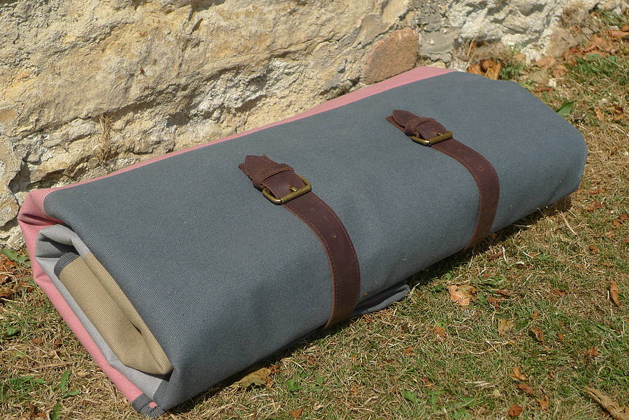 canvas picnic blanket