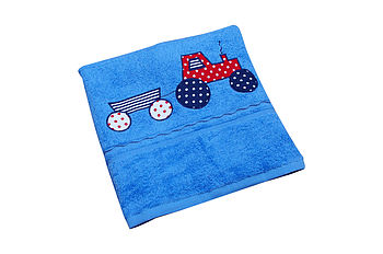 Personalised Blue Swimming Towel, 6 of 10