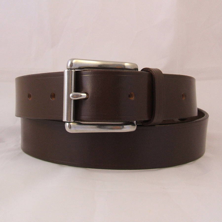 handmade bravo english bridle leather belt by tbm - the belt makers ...