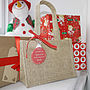 Personalised Christmas Gift Bag & Keyring, thumbnail 3 of 3