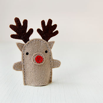 Sew Your Own Christmas Finger Puppets Craft Kit, 8 of 9