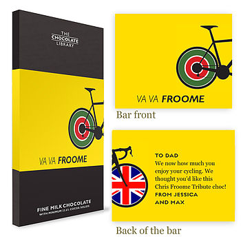 Cyclist Chocolate And Notebook Gift Set, 9 of 11