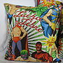Mexican Wrestler Cushion Cover, thumbnail 4 of 7