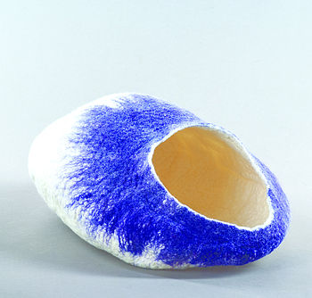 Cat Bed In Two Tone Colour With Ball, 7 of 8