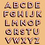 Big Circus Marquee Letter Print, thumbnail 7 of 7