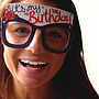 Birthday Girl Card Glasses For Her, thumbnail 4 of 7