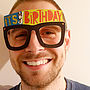 Birthday Boy Birthday Card Glasses For Him, thumbnail 2 of 7
