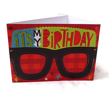 Birthday Boy Birthday Card Glasses For Him, 5 of 7