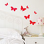 Butterfly Set Wall Stickers, thumbnail 1 of 3