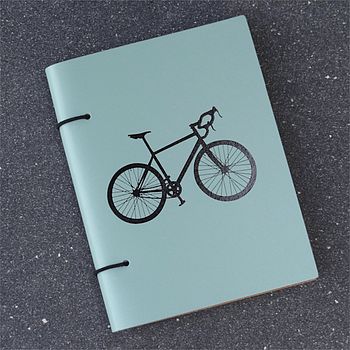 Leather Bound Bicycle Journal, 9 of 12