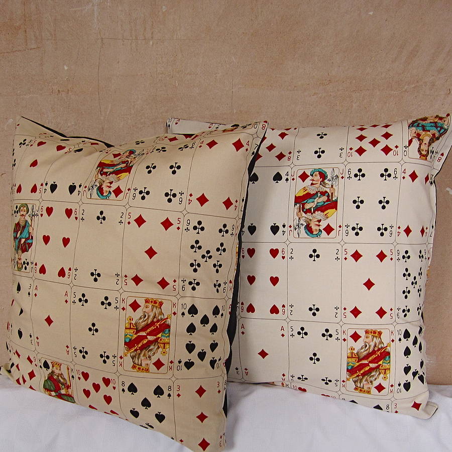 Playing Cards Cushion Cover, 1 of 7