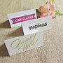 Personalised Place Card/Name Card, thumbnail 1 of 9