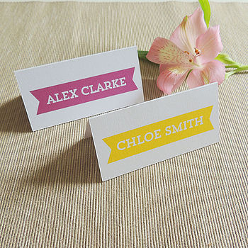 Personalised Place Card/Name Card, 2 of 9