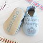 Personalised Prince Baby Shoes, thumbnail 2 of 9