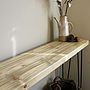 Industrial Style Console Table, thumbnail 6 of 7