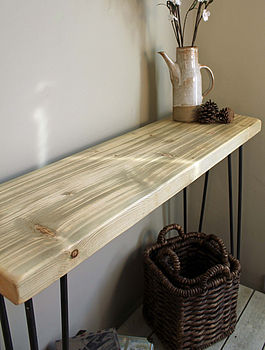 Industrial Style Console Table, 6 of 7