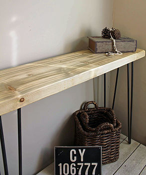 Industrial Style Console Table, 7 of 7