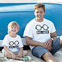 'Big Geek Little Geek' Father And Child T Shirts, thumbnail 1 of 6