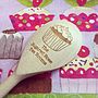 Personalised Wooden Cupcake Spoon, thumbnail 8 of 8