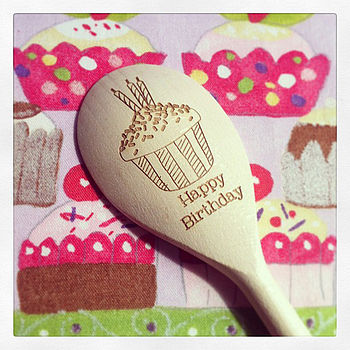 Personalised Wooden Cupcake Spoon, 7 of 8