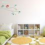 Bird Branch Fabric Wall Stickers, thumbnail 3 of 4