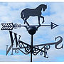 Horse Steel Weathervane Made In Britain, thumbnail 1 of 2