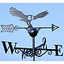Owl Steel Weathervane Made In Britain, thumbnail 1 of 2