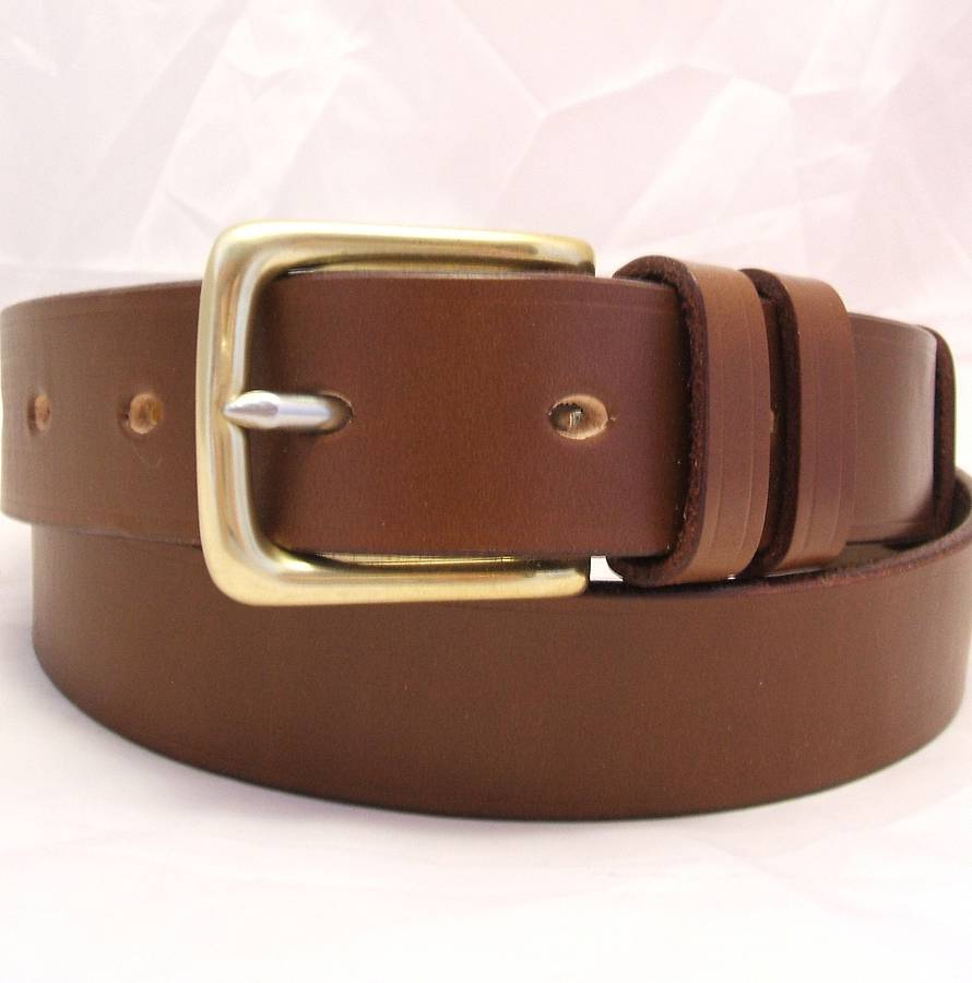 handmade charlie english leather belt by tbm - the belt makers ...