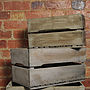 Reclaimed Wood Apple Storage Crate, thumbnail 2 of 6