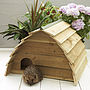 Wooden Hedgehog House, thumbnail 1 of 4