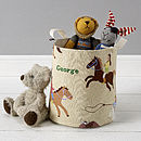 personalised toy tub