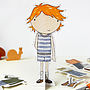 Dress Up Paper Doll Colin Card, thumbnail 2 of 11