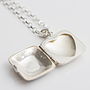Personalised Silver Heart Locket, thumbnail 5 of 7