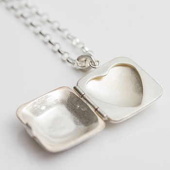 Personalised Silver Heart Locket, 5 of 7
