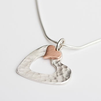 Handmade Personalised Copper Heart Pendant, 10 of 12