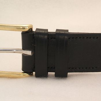 Handmade Foxtrot English Leather Belt, 2 of 8