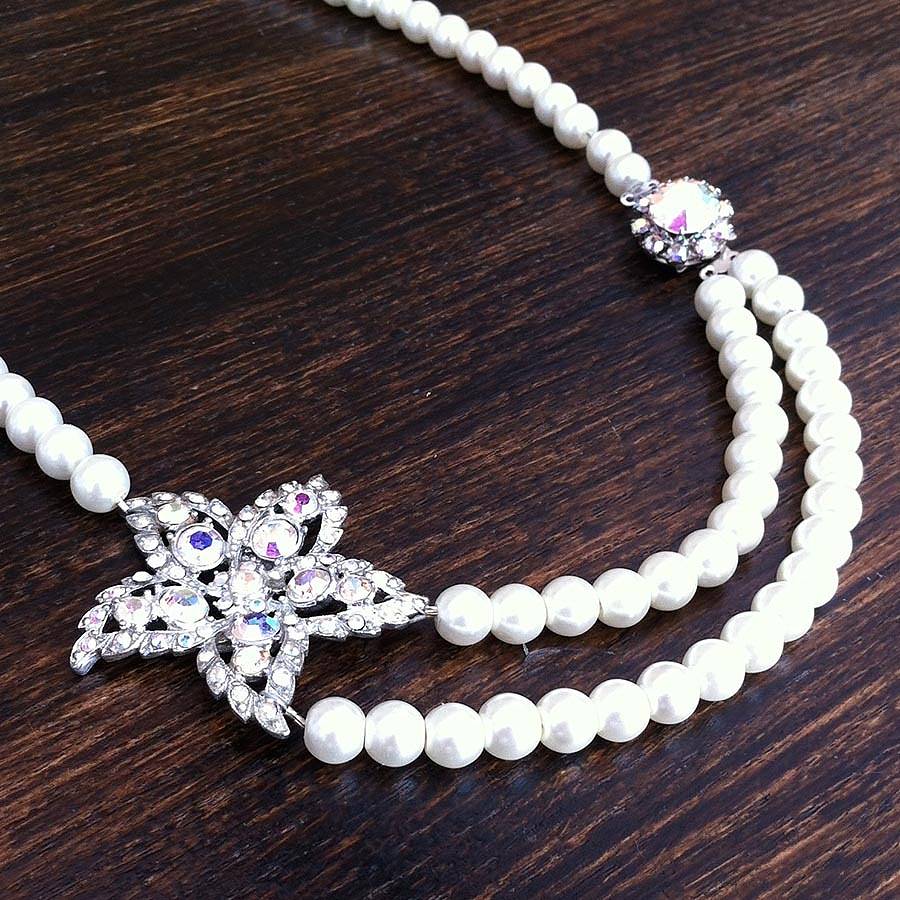 aurora necklace by pearl & blossom | notonthehighstreet.com