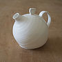 Bone China Organic Teapot, thumbnail 2 of 5