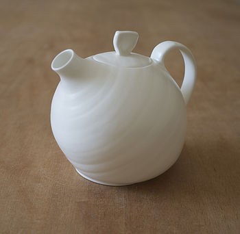 Bone China Organic Teapot, 2 of 5