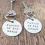 Father Of The Bride / Groom Gift Key Ring, thumbnail 5 of 7