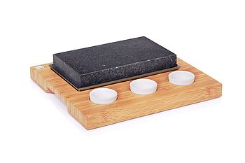 The Sizzling Hot Stone Starter Set Lava And Bamboo, 4 of 6