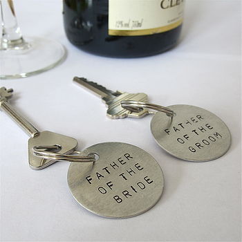 Father Of The Bride / Groom Gift Key Ring, 4 of 7