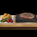 The Sizzling Steak Plate Set Perfect For Foodies By The Steak On The ...