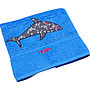 Personalised Blue Swimming Towel, thumbnail 9 of 10
