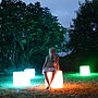 Outdoor Cube Lit Table, thumbnail 3 of 3