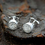 Topaz November Birthstone Sterling Silver Earrings, thumbnail 1 of 3