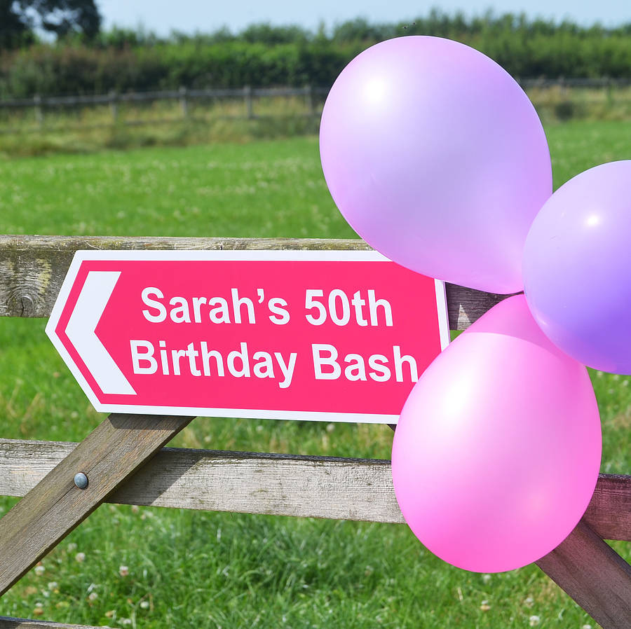 Party Design Signs