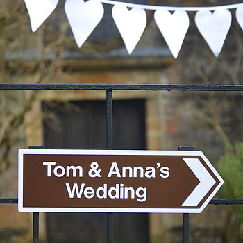 Personalised Wedding Sign, 2 of 7