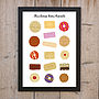 Personalised 'This House Loves Biscuits' Print, thumbnail 5 of 5